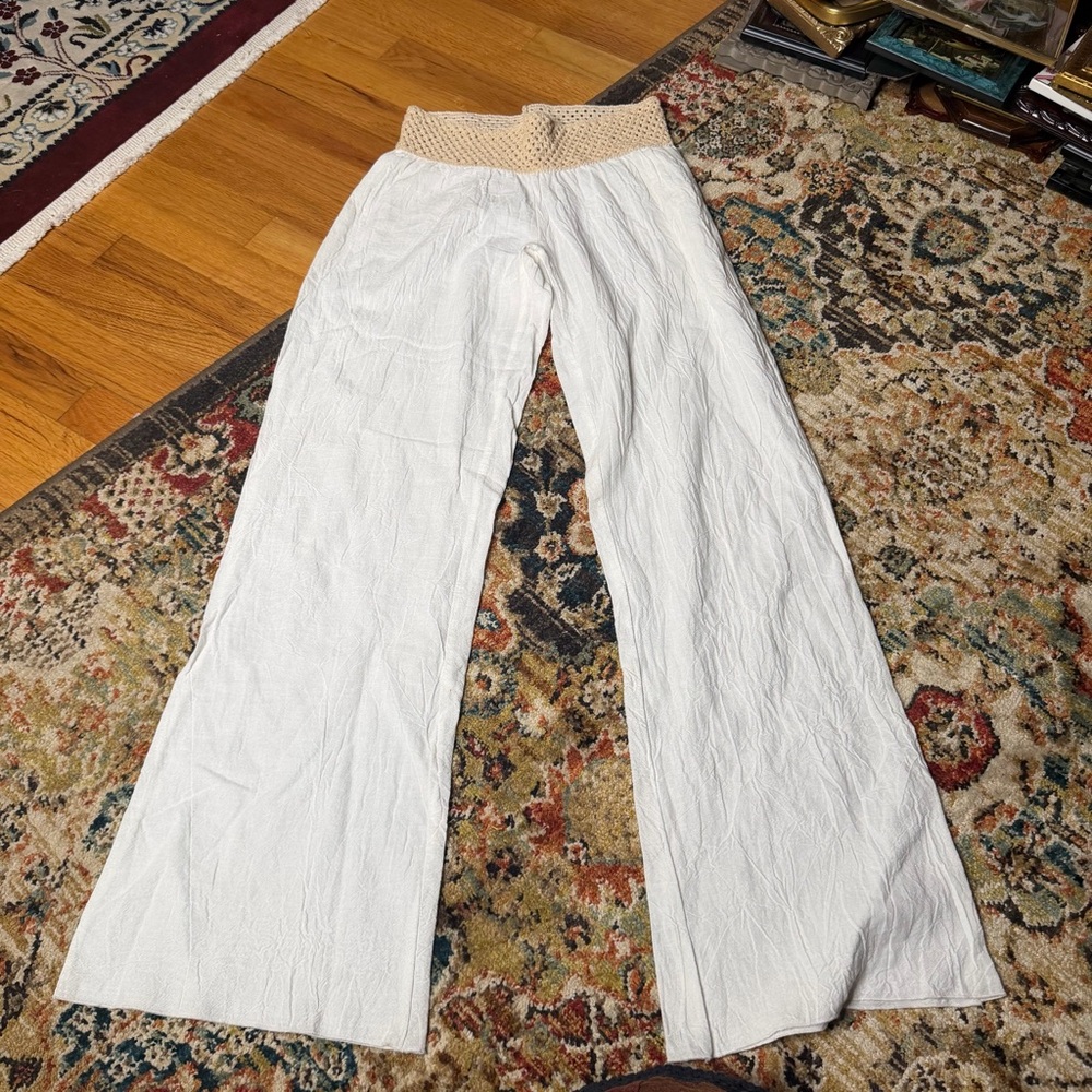 ELAN gauze resort pants